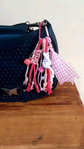Bag Charm Tali Macrame Gantungan Tas Keychain BELLA