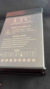 Power supply 24v 400w 16.6A LTC กัน ใช้ไฟ24v รับประกัน1ปี สินค้าส่งจากไทย🇹🇭