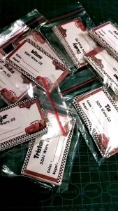 Stiker Label Nama Sekolah Custom