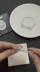 L&X Jewelry | Original S990 Baby & Kid Bangle with Bells (Unpaired)