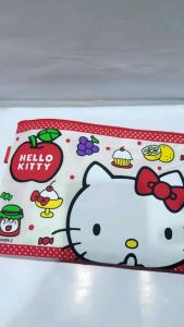 Pouch/dompet serbaguna bahan kanvas untuk kosmetik&uang dll uk 21x65 cm hello kitty