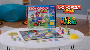 Authentic Monopoly Junior Super Mario Edition Board Game