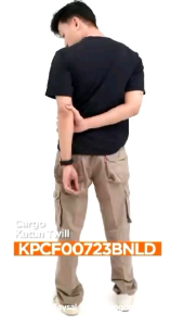 Celana Cargo panjang KENDY Premium kantong gembol (Lingkar kancing )PCFK