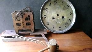MESIN JAM MAUTHE MADE IN GERMANY - MESIN JAM JADUL ANTIK VINTAGE