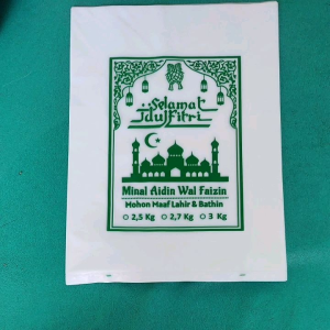 Plastik Beras Idul Fitri Zakat Fitrah (CEKLIST) Isi 100 Lembar