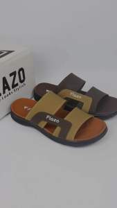 Flazo Sandal Pria Slop Kasual Ringan Lentur Dan Empuk Fleksibel