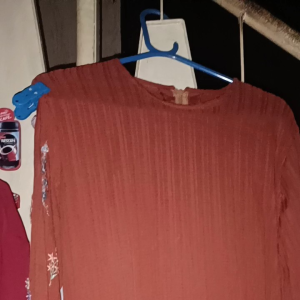 jubah wanita sulaman bunga 3d