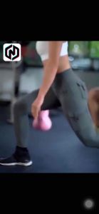 Kettlebell เคตเทิลเบล เคตเทิลเบลล์ ดัมเบลหูหิ้ว ดัมเบลลูกตุ้ม ดัมเบล dumbell 5 ปอนด์-20 ปอนด์ 2กก.-9กก. ลูกตุ้มน้ำหนัก