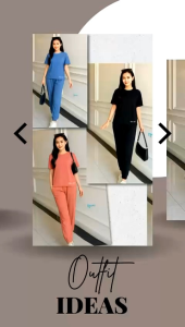 COD | Setelan Wanita Joger Terbaru - Set Kaos Celana Panjang Terlaris