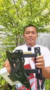 Bracket TV AT-1060 / PENOPANG TV / BREAKET TV AOKI  Bagus Murah MJ Elektric