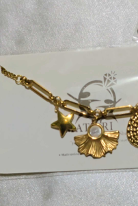 Matt Ri Quality Fashion Gold Plated Bracelet Hypoallergenic Non tarnish 038 for women accessories