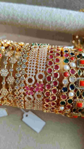 gold plated indian bangles/ad stone antique bangles/ traditional bangles/Indian bangles for women