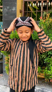 Baju surjan / Baju Surjan Anak / Baju Adat Anak / Baju lurik anak Laki -laki