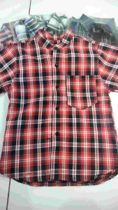 Atasan Kemeja Anak Laki-Laki Tangan Pendek Usia 5-7 Tahun