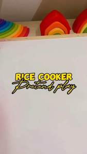 BabyBoss Rice Cooker Microwave Hot Pot with Lights Sounds Mainan Periuk Nasi Toys Simulation Toy Toddlers Pretend Play Role Play Kitchen