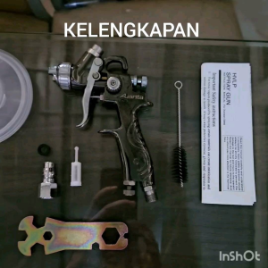Spray Gun Auarita K350 Dengan Tabung Snap Lid