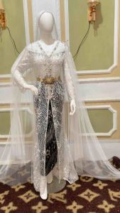 Kebaya ekor kancing depan model baru FREE slayer
