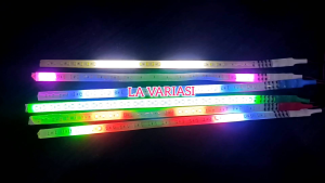 Lampu Running Alis LED 30 CM Warna Warni Motor/Mobil Lampu Fleksibel 30CM RGB