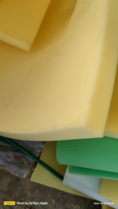 Busa lembaran Royal Foam ukuran 180x200x5cm Spon Meteran Kasur mentah eceran serbaguna anti bakteri