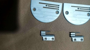 Needle plate Feed dog ngipin juki Hi speed 4lines