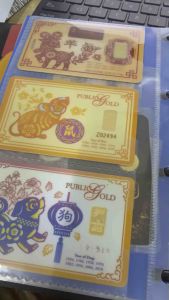 Public Gold satu gram tikus Lunar ( mouse )