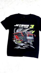 Kaos Baju Anak Laki Laki Perempuan Bus Telolet Bus Mania Bus Bajuri Katun Premium 30s 1-10 thn