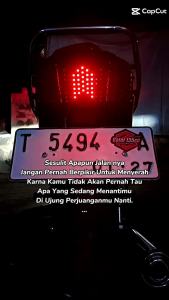 Stop Lampu Rem Running Supra X & Supra Fit 10 Mode Otomatis Auto Berganti Sudah PNP