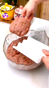 Alat Cetakan Baso 3 Baris Sendok Bakso Anti Lengket Cetak Daging