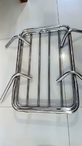 TOP LOAD CARRIER FOR TRICYCLE 40 CM by 70 CM WITH FREE BRACKET PURE STAINLESS