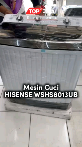 MESIN CUCI HISENSE 8KG BARU BERGARANSI RESMI