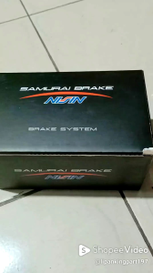 Caliper Kaliper Pala Babi Samurai NISSIN Twinafrika 4 Piston