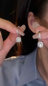 A132 (Beli 2 dapat bonus) COD Anting pesta Zircon permata titanium original Korea wanita