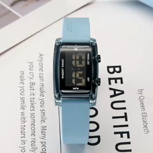 JAM TANGAN WANITA JONAS JASMIN ORIGINAL JJ-2245L ANTI AIR RUBBER STRAP