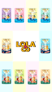 LOLA&CO Wet Cat Food Makanan Kucing Basah Pouch Adult Kitten - 1 Box (isi 12 pcs)