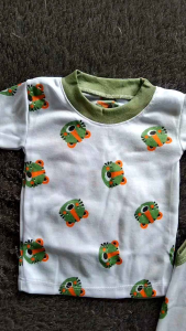 S473 SETELAN KAOS + OVERALL BAYI LAKI & PEREMPUAN 0-6 Bulan JUMPSUIT OVERALL BAYI disayangbayi