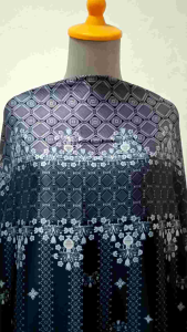 Kain Silk Motif Aluna untuk gamis tunikkemejaharga per setengah meter
