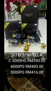 G-TECH NICELLA SW FISHING REEL