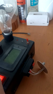 led AC tricolour warm white 10 watt led ac 3 warna