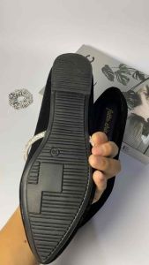Futto.chic Sepatu Flatshoes Wanita Cantik Bludru Swit Premium
