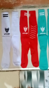 KAOS KAKI PANJANG FUTSAL SEPAK BOLA ANTI SLIP TEBAL