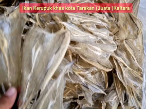 100 Gr ~ 1 kg Ikan Asin Kerupuk Tipis Kota Tarakan