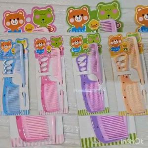 2IN1 SISIR RAMBUT KARAKTER IMPORT / SISIR ELASTIS ANTI KUSUT / SISIR FANCY / SISIR SASAK / SISIR GAGANG / 2IN1 HAIRCOMB / SS3718