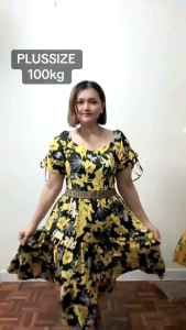 DRESS PLUSSIZE NEW BELT FIT TO SOZE 58-120KG