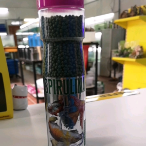 FISH LEVEL/HIGH FAT SPIRULINA FISH PALLET - 260g/AQUARIUM NEED /FLOATING PELLET/READY STOCK