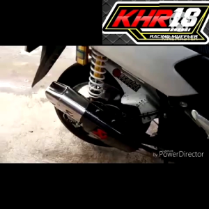 Knalpot Akrapovic Gp New Rossi tameng nmax aerox PCX Vario Beat Scoopy Mio dll