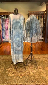 Jasmine Set Dress + Jilbab by Dian Pelangi LIMITED EDITION Setelan Busana Muslim Baju Maxi Gamis Abaya Gaun Outfit Casual Formal Pesta Pernikahan Kondangan Wanita Hijaber Cantik Anggun Modis Modern Elegan Mewah Model Arabian Batwing Motif Jumputan