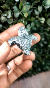 liontin double ku ku gaya vintage cowok cewek rare