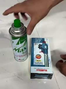 Đèn khò gas mini NaMilux 1719RN dùng trong gia đình tiện lợi mang đi du lịch nấu ăn nhà hàng