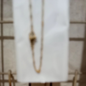 Kalung Titanium bahan titanium motif pecah kopi Garansi setahun makin kena air makin baik