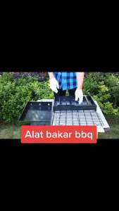 Alat Bakaran Pemanggang Serbaguna: Alat Bakaran Lipat & Panggangan Arang Portable